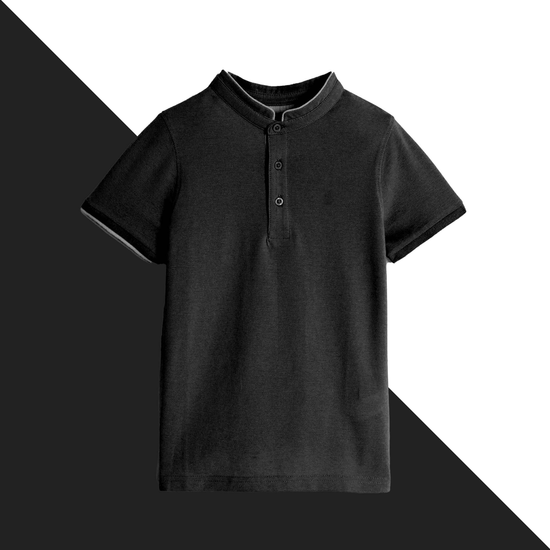 02 = Chinese Collar without Model - Black