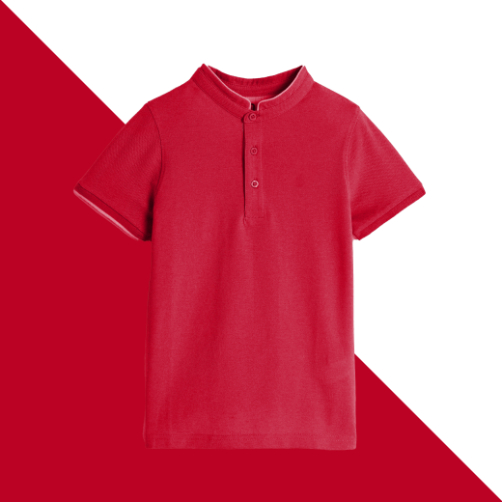05 = Chinese Collar without Model - Red