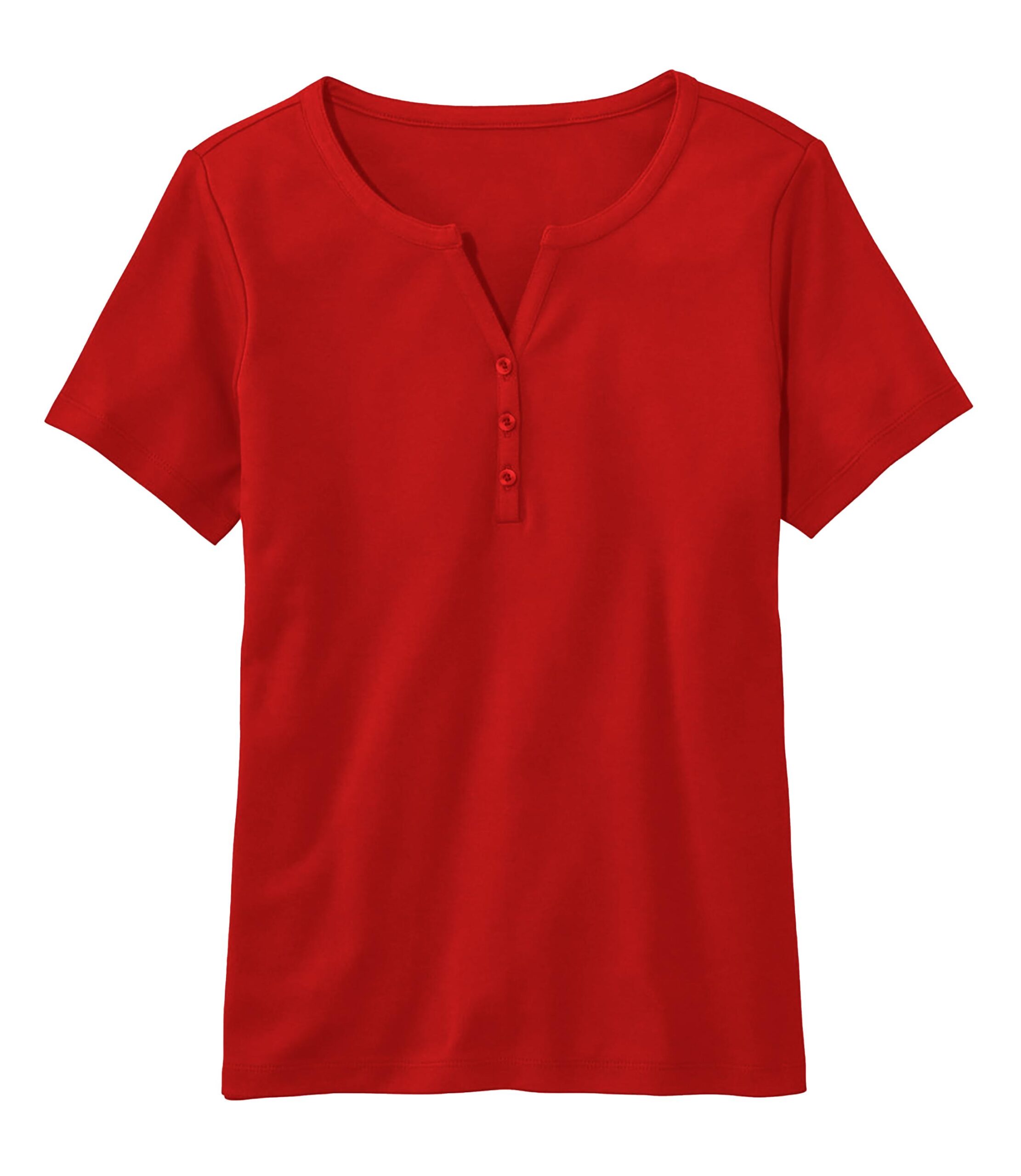 05 = Henley with model - Red