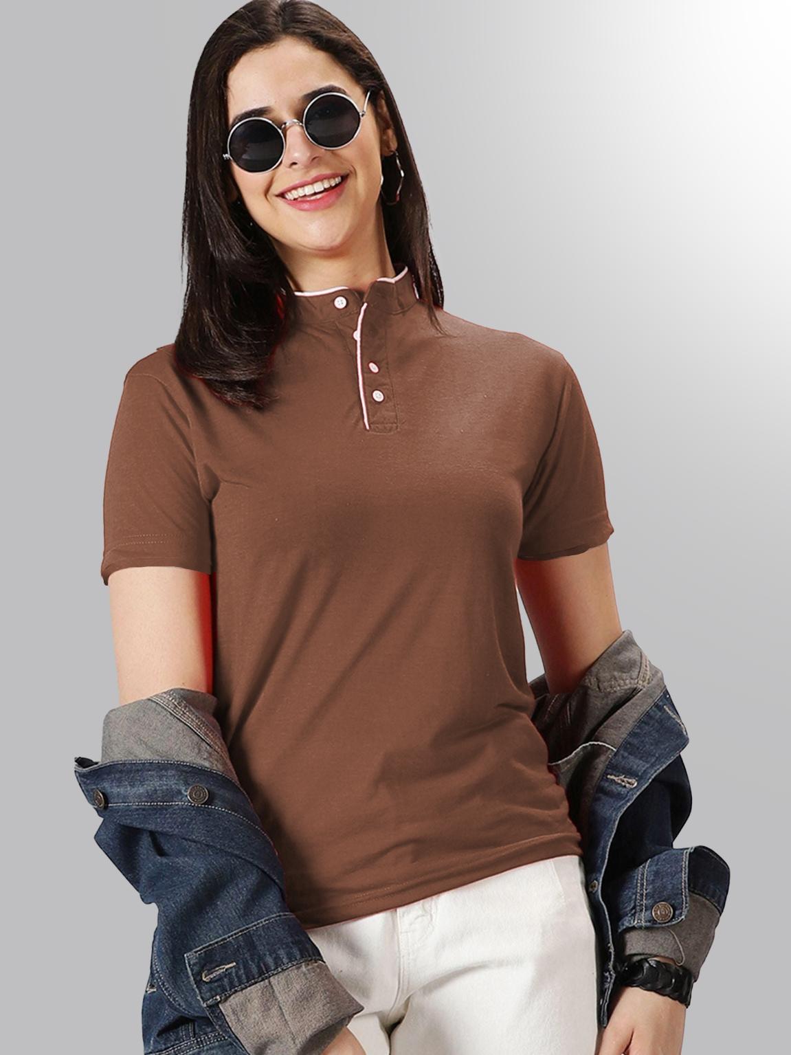 07 = Chinese Collar - Brown