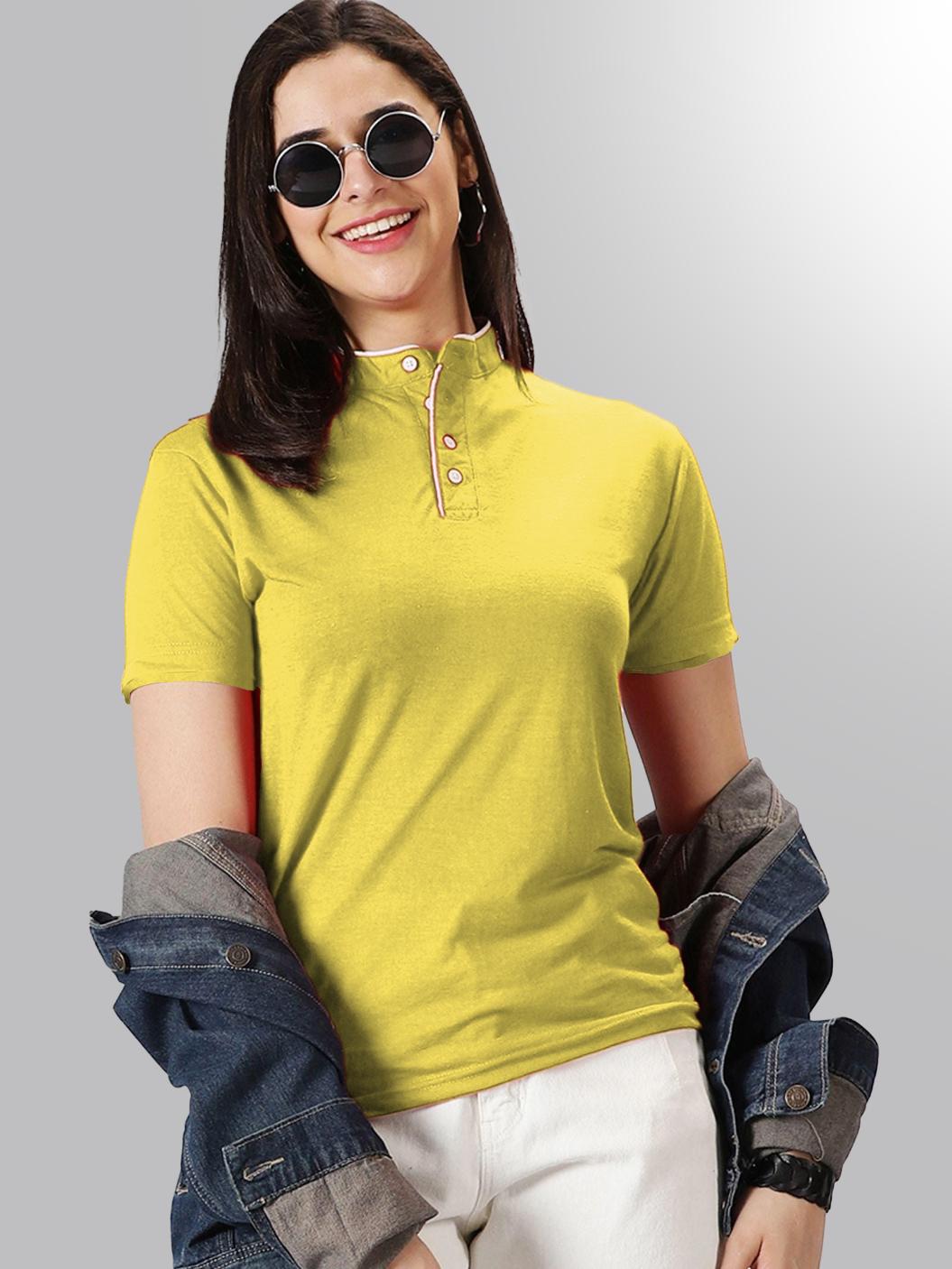 15 = Chinese Collar - Yellow