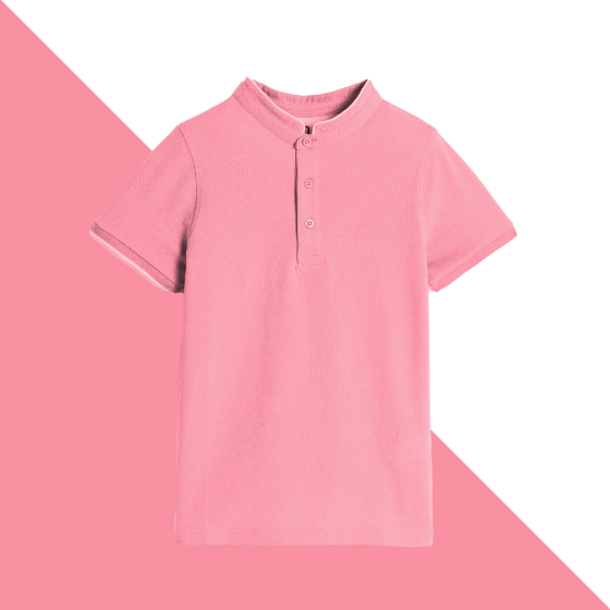 17 = Chinese Collar without Model - Pink
