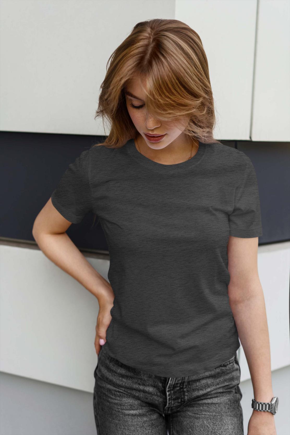 round neck charcoalMELANCHE_