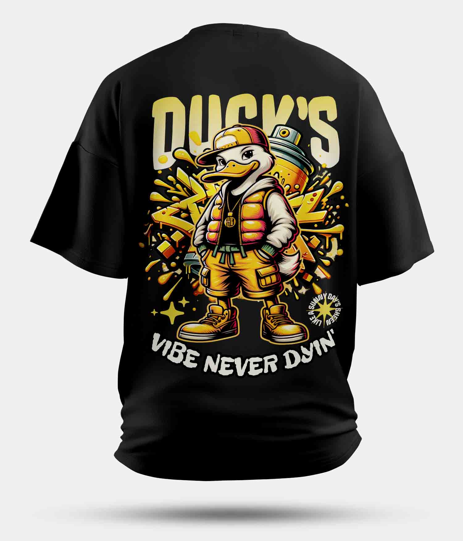 02 - Oversized without Back- Black