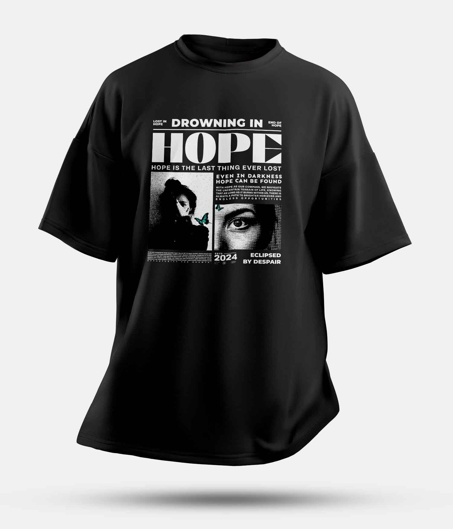 02 - Oversized without - Black