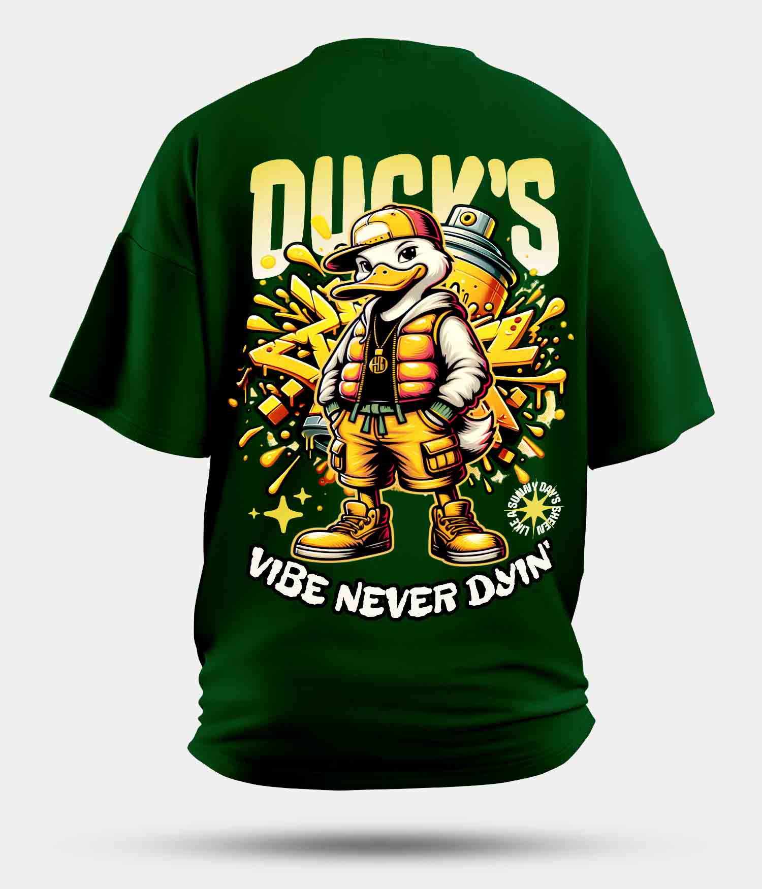 09 - Oversized without Back- Dark Green