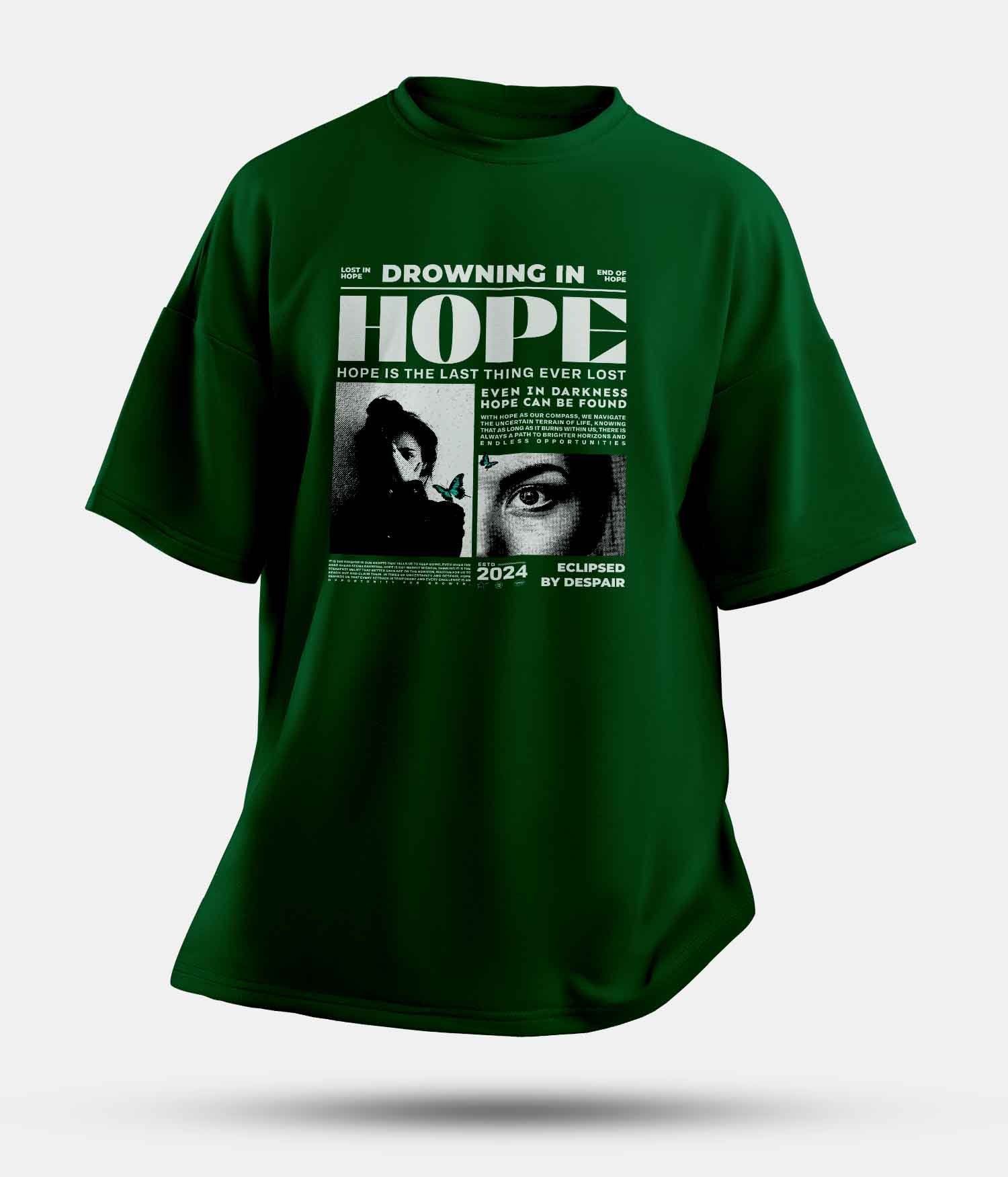 09 - Oversized without - Dark Green