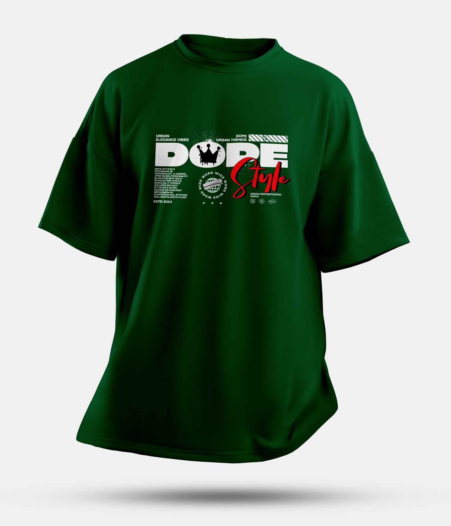 09 - Oversized without - Dark Green