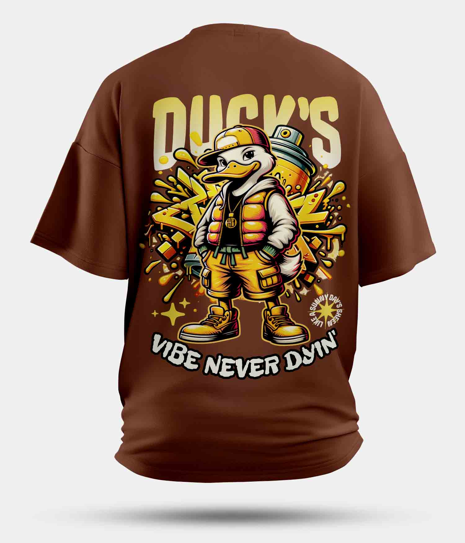 10 - Oversized without Back- Brown