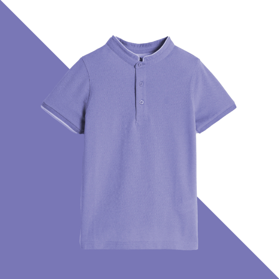 11 = Chinese Collar without Model - Voilet