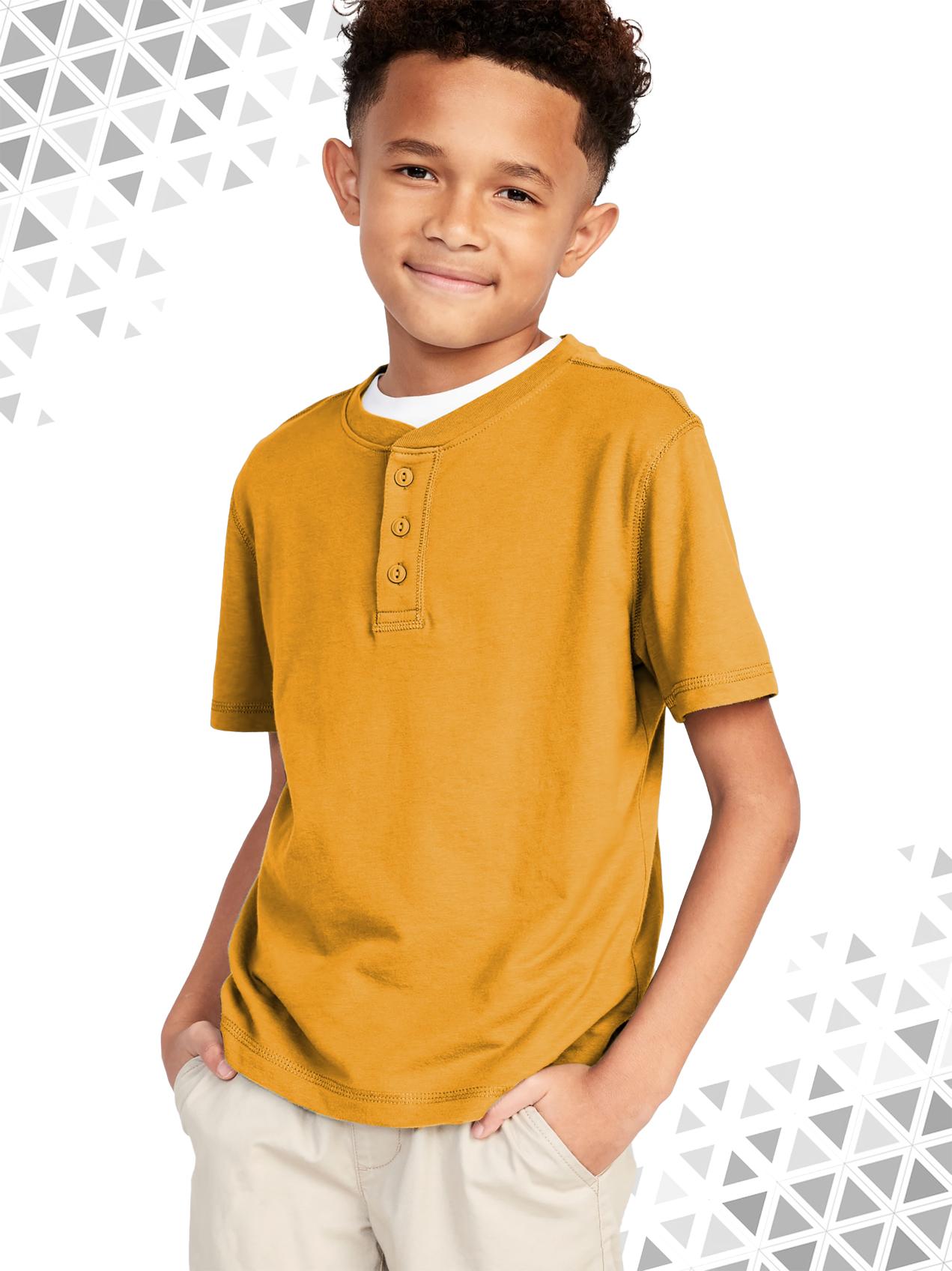 14 = Henley withModel - Gold