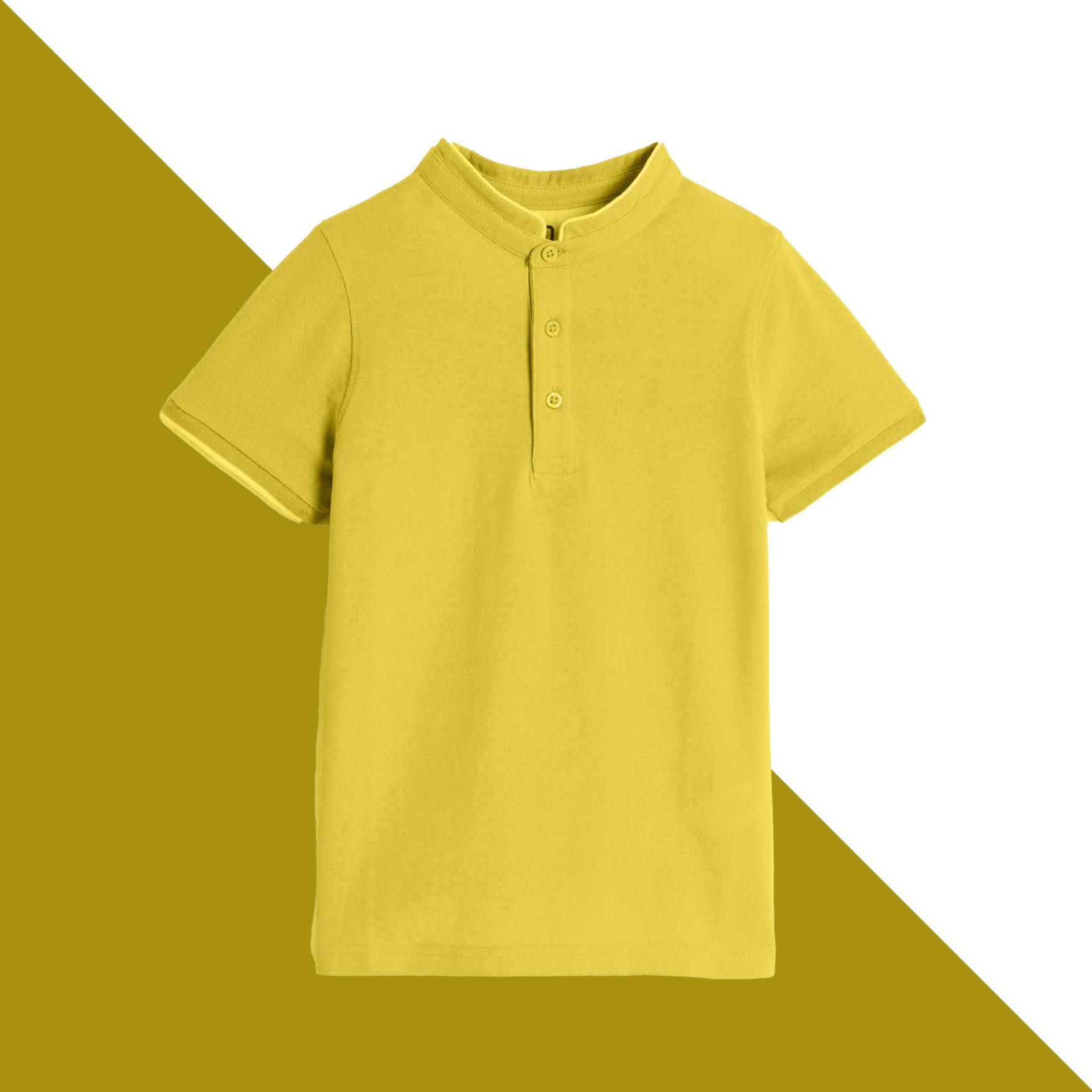 16 = Chinese Collar without Model - Yellow