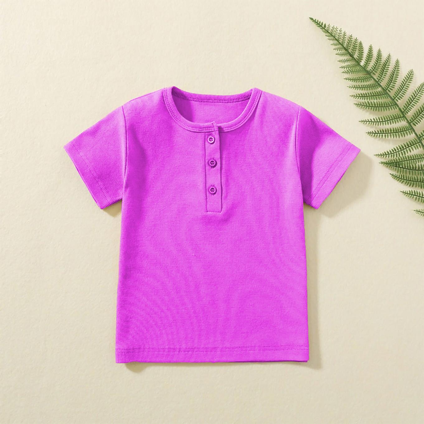 18 = Henley wihout Model - Purple