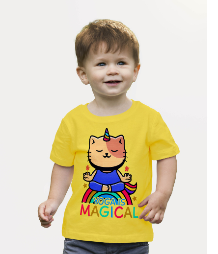 18 - Yoga is Magical- with - Yellow