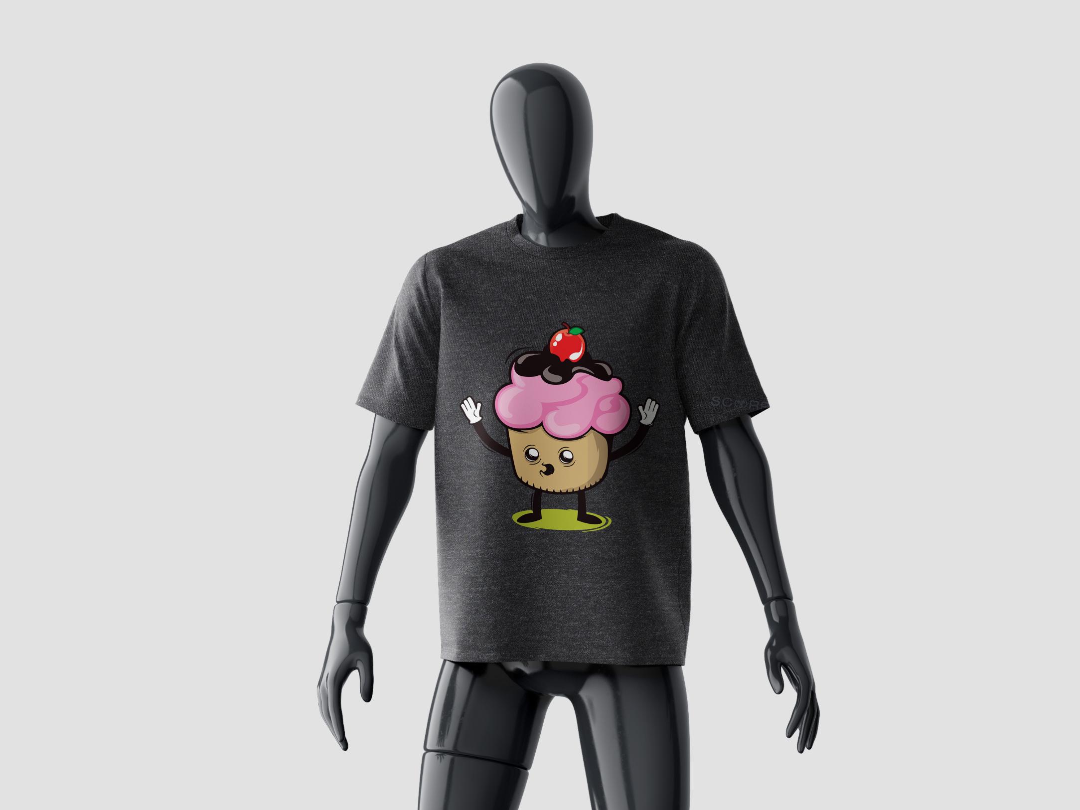 01 - Funky 003 - with model - charcoal melanche