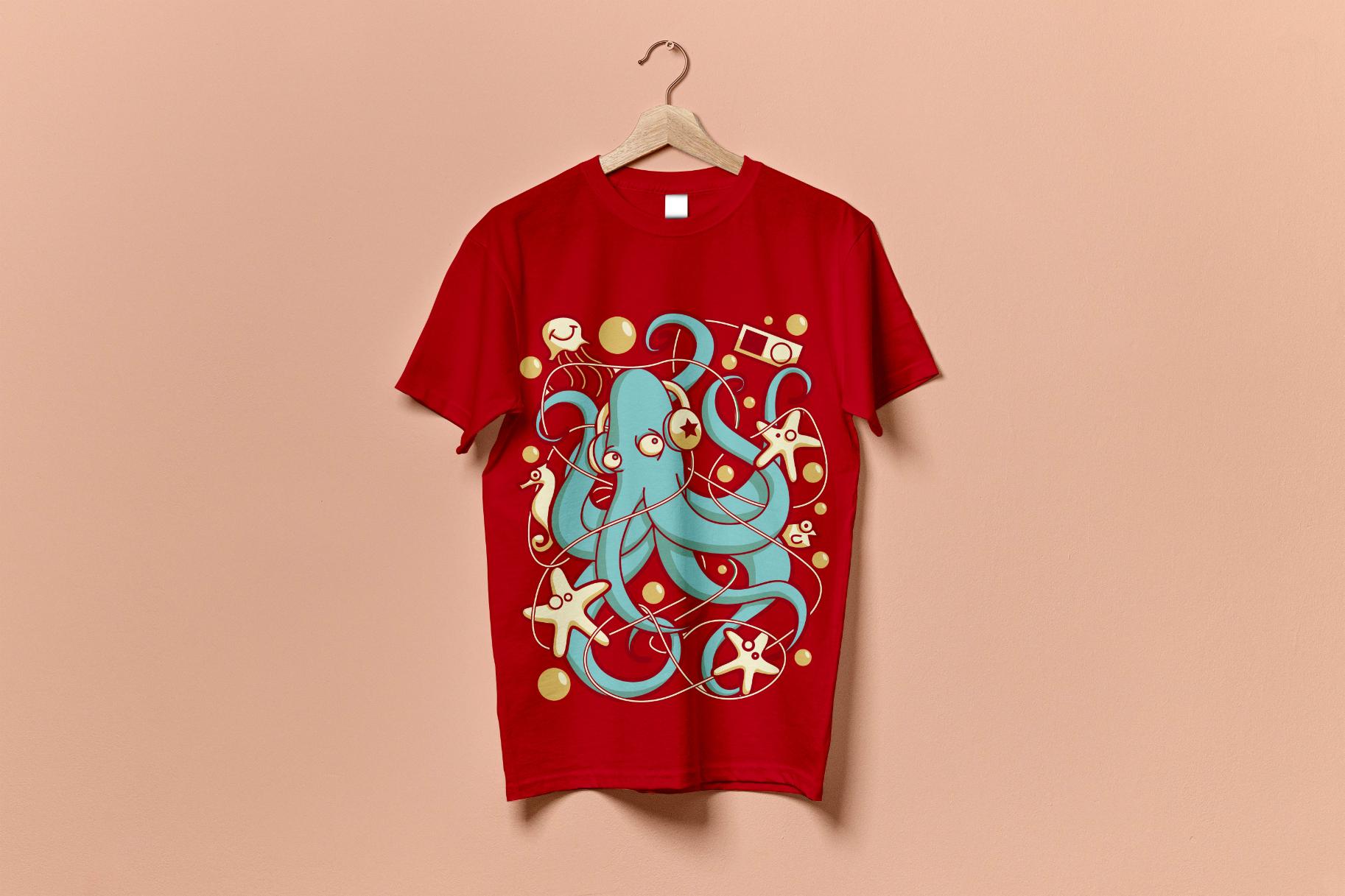 07 - Music Octopus - without model - Red