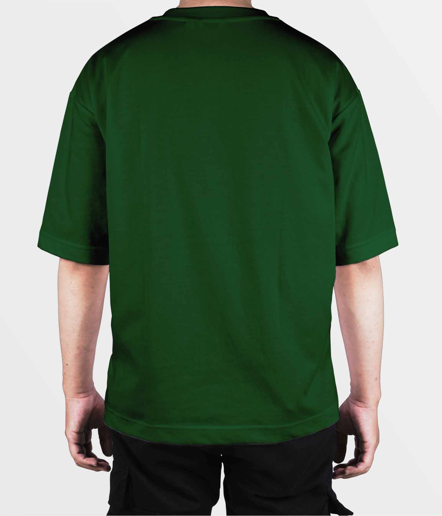 09 - Oversized with Back - Dark Green