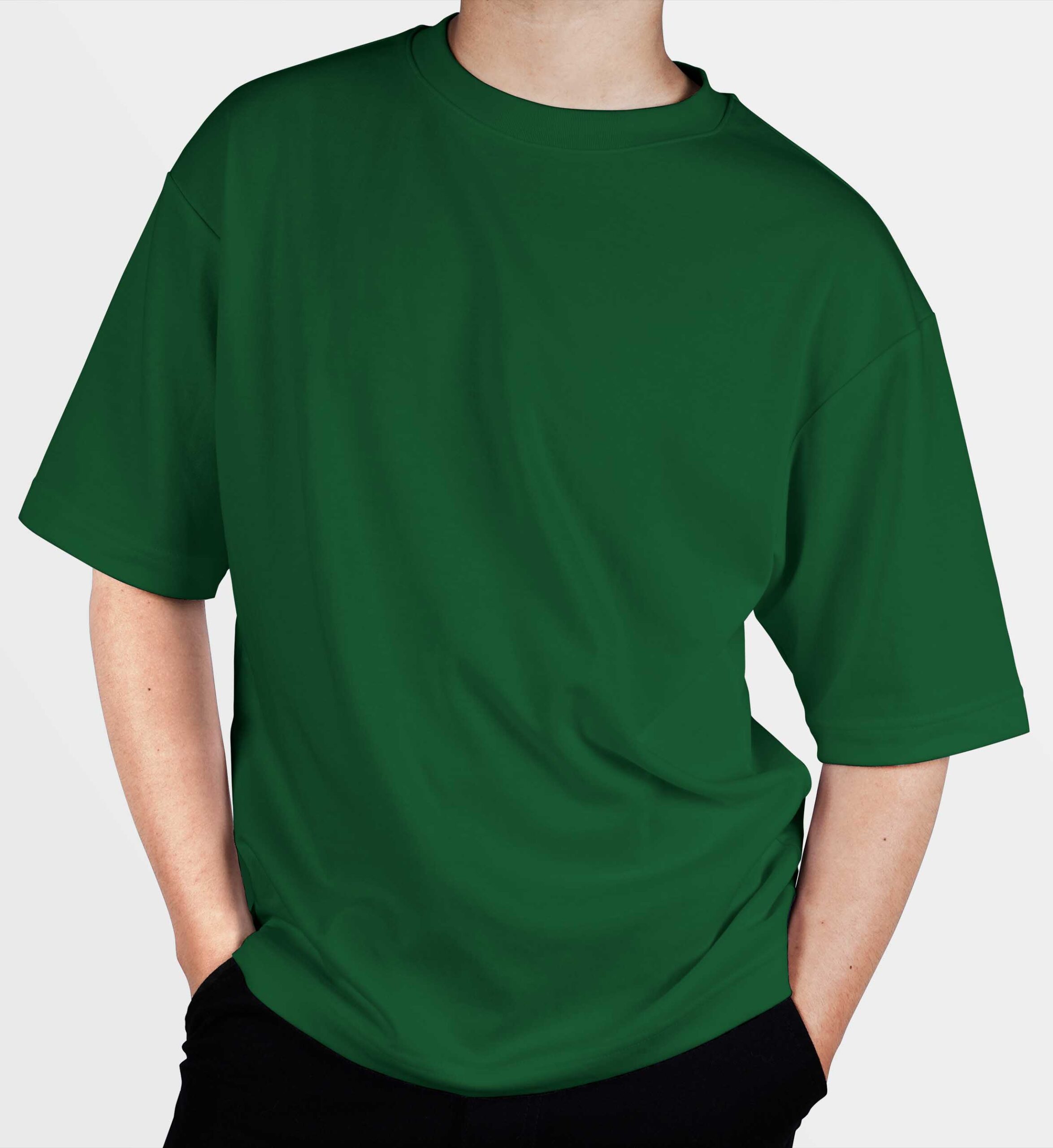 09 - Oversized with Front - Dark Green