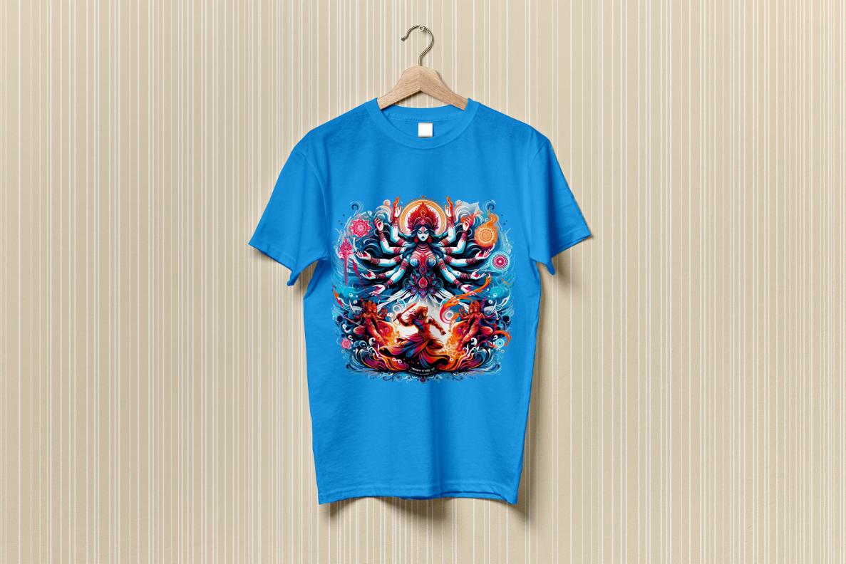 11 - Durga 6 - without model - Sky Blue