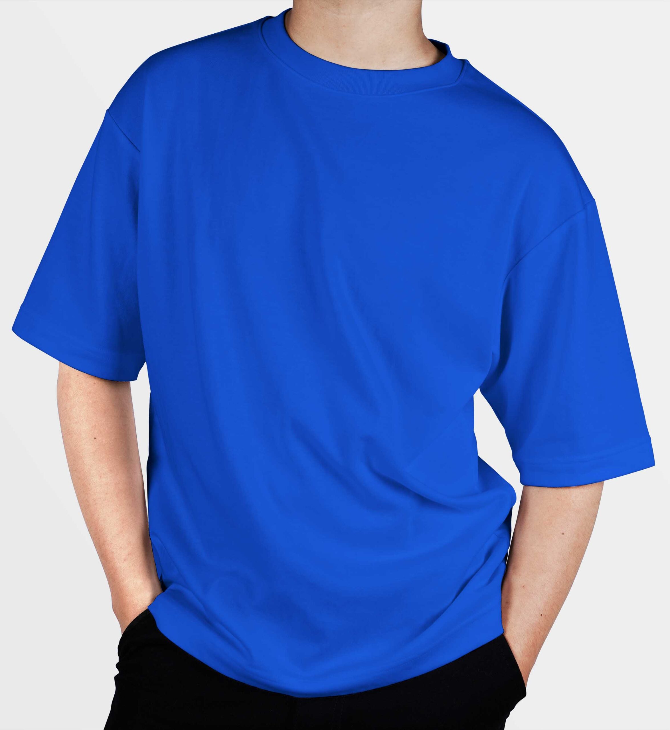 12 - Oversized with Front - Royal Blue