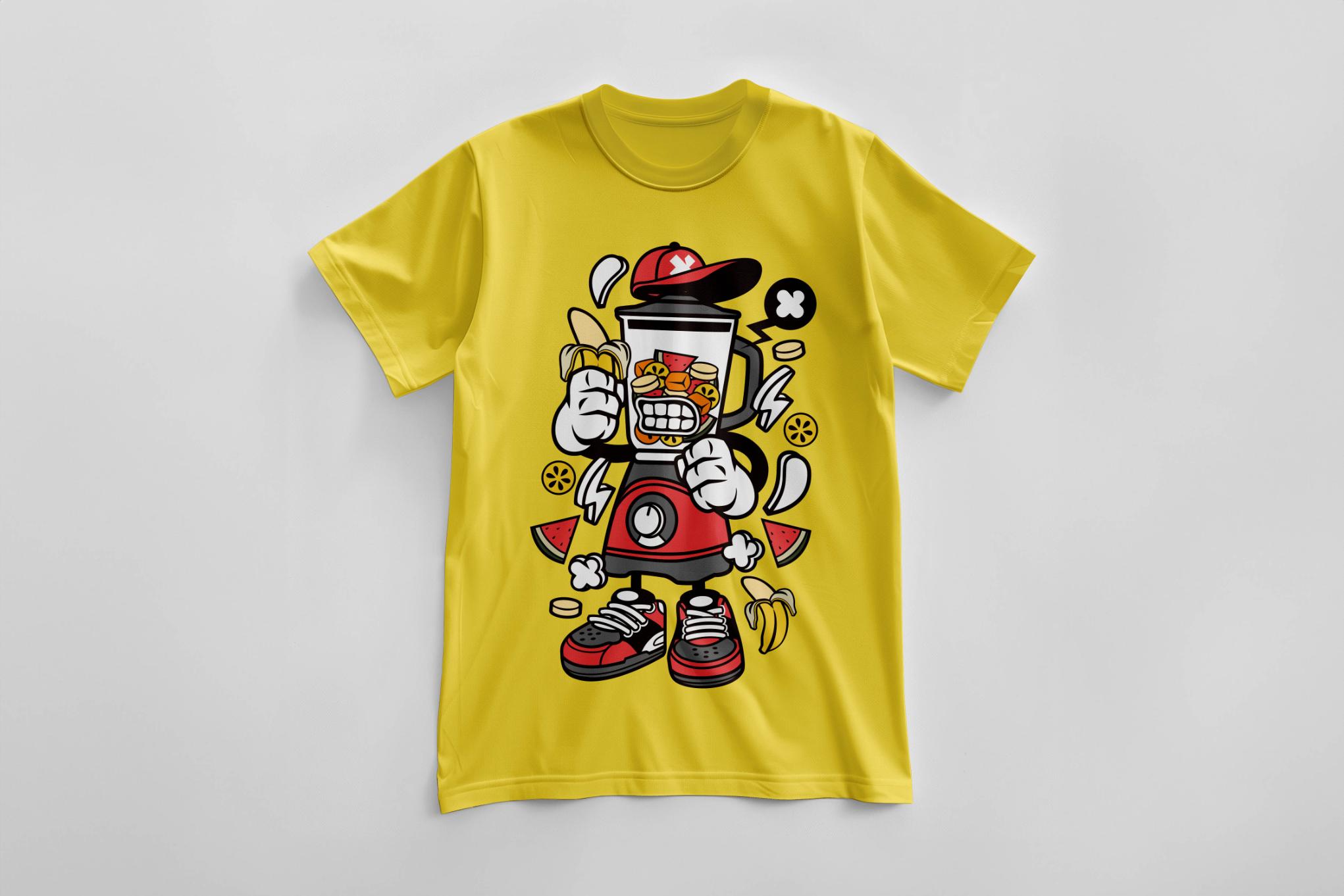 18 - Angry Mixer -without model - Yellow